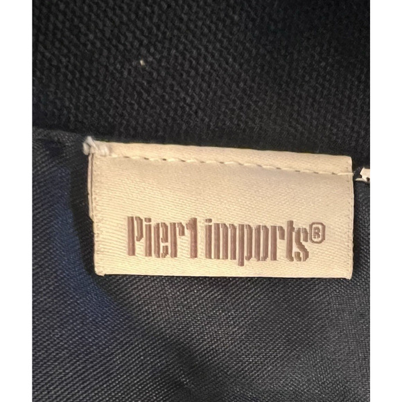 Pier 1 One Imports Beaded Table Runner 72 x 13 Inches Tassels Birds Floral - Picture 3 of 3